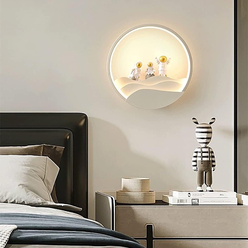 Adjustable Tri-Color LED Wall Sconce Lighting – 18W Energy-Efficient Wall Lights for Modern Interiors 1