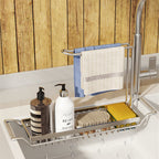 Adjustable Under Sink Organizer - Space-Saving Kitchen Sink Caddy 1
