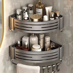 Aluminum Corner Shower Caddy - Rust-Resistant Bathroom Organizer 8
