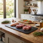 Aluminum Defrosting Tray - Fast Thawing for Meat, Seafood & Veggies 5