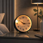 Analog Table Clock - Scandinavian Design with Quiet Sweeping Movement 2