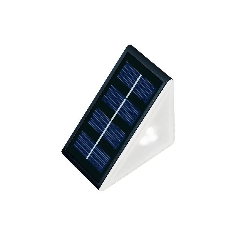 Angled Solar LED Step Light - Safe Navigation for Outdoor Spaces 1