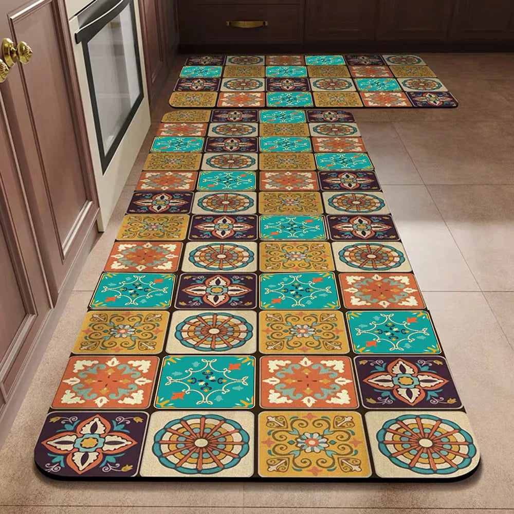 Anti-Slip Kitchen Rug - Washable Comfort & Safety for Your Space 18