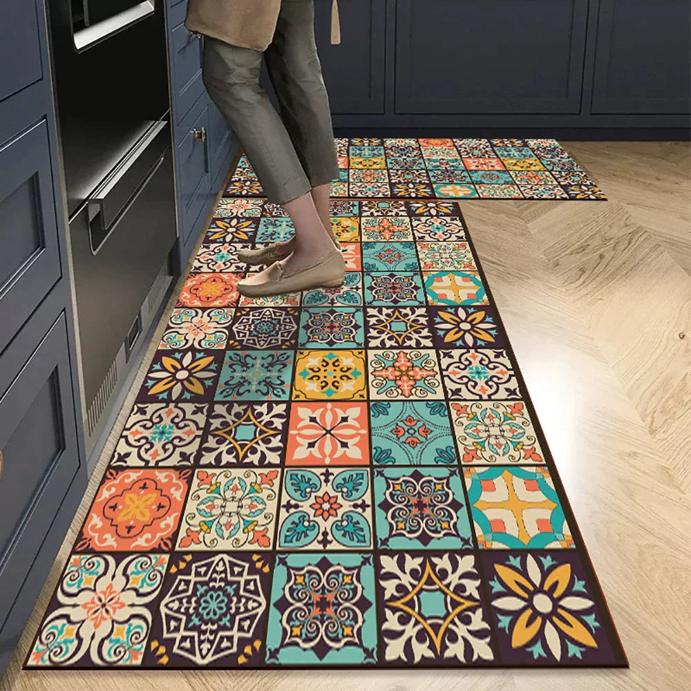 Anti-Slip Kitchen Rug - Washable Comfort & Safety for Your Space 19