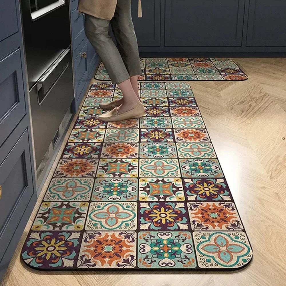 Anti-Slip Kitchen Rug - Washable Comfort & Safety for Your Space 4