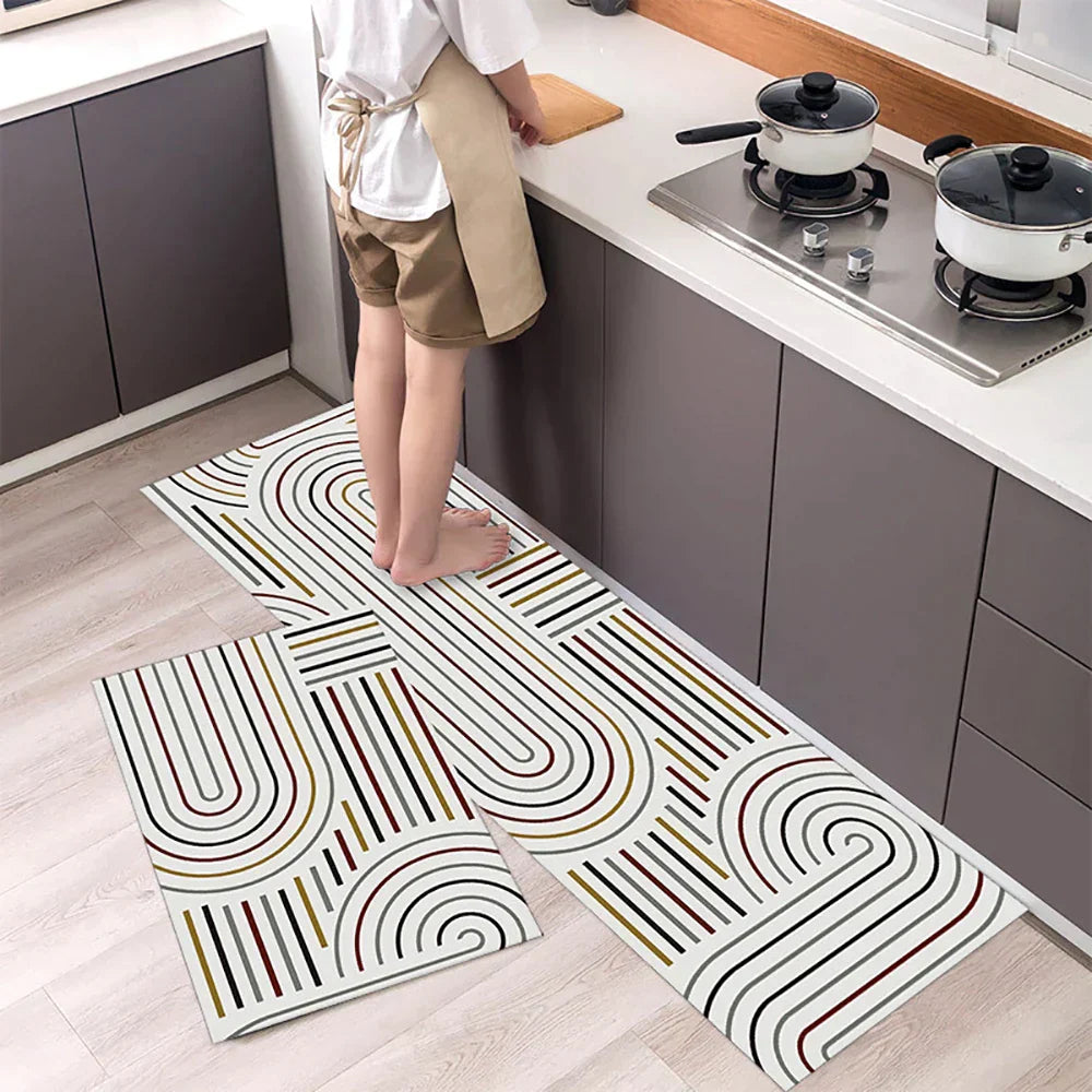 Anti-Slip Kitchen Rug - Washable Comfort & Safety for Your Space 41