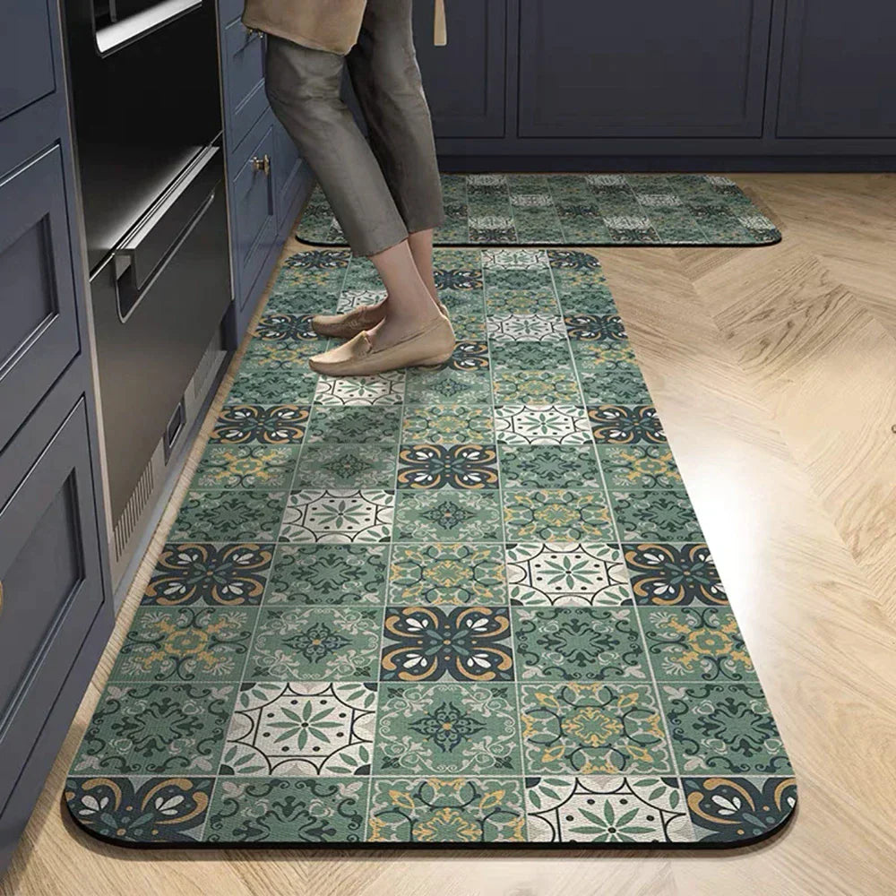Anti-Slip Kitchen Rug - Washable Comfort & Safety for Your Space 43