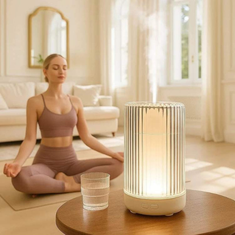 Aroma Diffuser - 7-Color LED, Quiet Operation & Essential Oil Humidifier 0