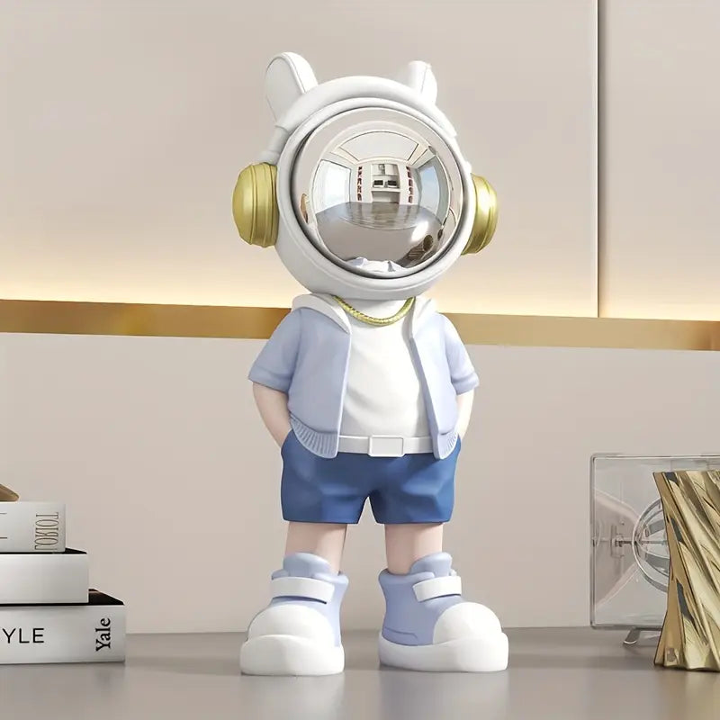 Astronaut Figurine - Unique Modern Art Décor for Home & Office 0