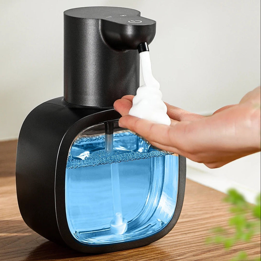Automatic Foam Soap Dispenser, Wall Mounted, Touchless Infrared Sensor, 500ml Capacity, Rechargeable - Hygienic Hand Soap Dispenser 1