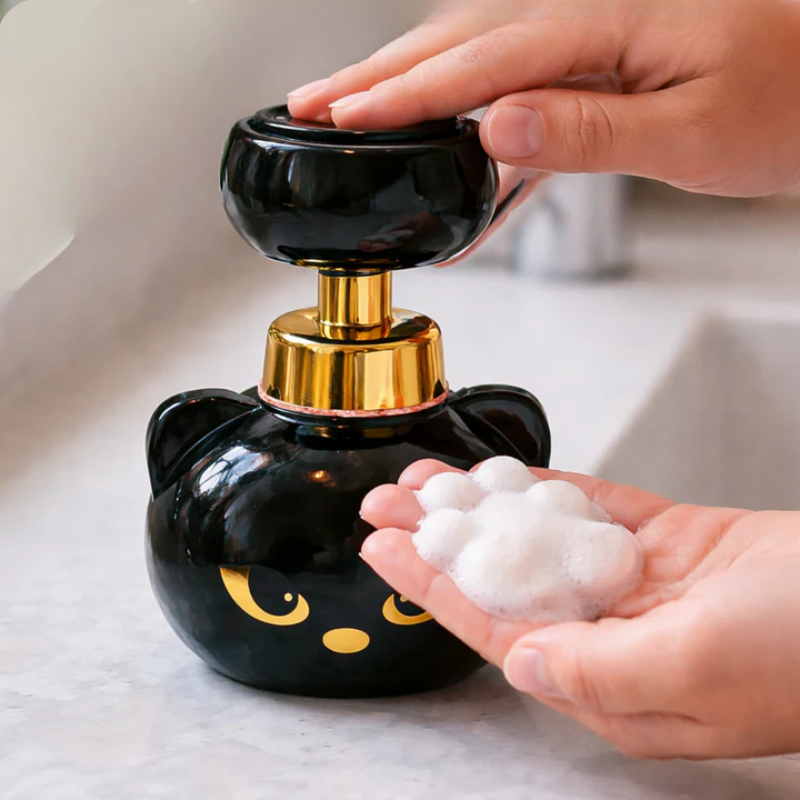 Automatic Foaming Soap Dispenser - Touchless Hygiene with Bear Design 0