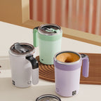 Automatic Mixing Mug with Temperature Control – Insulated Self-Stirring Cup, USB Rechargeable, 380ml, BPA-Free, Leak-Proof Design 1