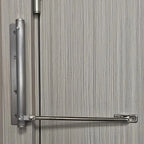 Automatic Stainless Steel Door Closer with 4 Adjustable Speeds – Soft Close, Universal Left-Right Mount for Smooth Silent Closing 2