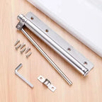 Automatic Stainless Steel Door Closer with 4 Adjustable Speeds – Soft Close, Universal Left-Right Mount for Smooth Silent Closing 3