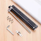 Automatic Stainless Steel Door Closer with 4 Adjustable Speeds – Soft Close, Universal Left-Right Mount for Smooth Silent Closing 4