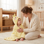 Baby Bath Towel Wrap - Soft, Absorbent & Gentle for Newborns 5