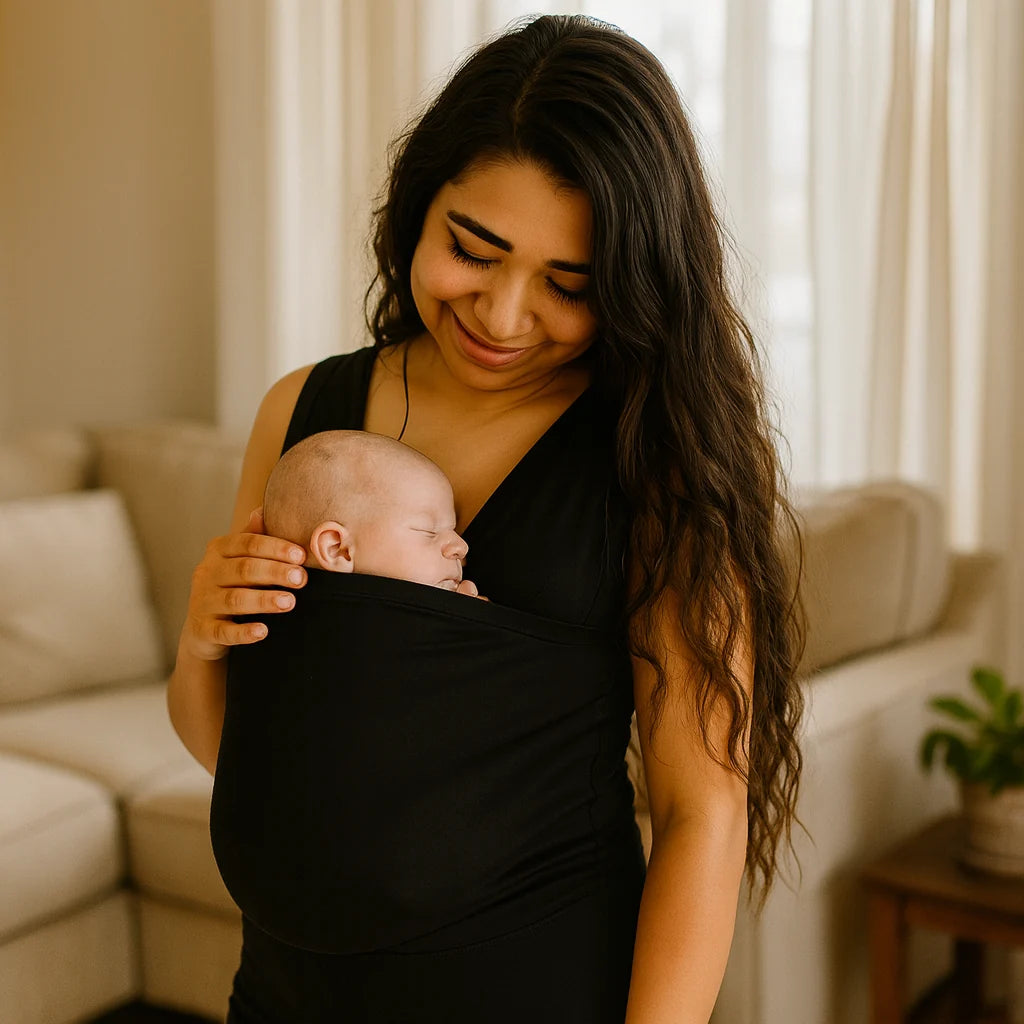 Baby Carrier Shirt - Comfortable Stretchy Support for Newborns 1