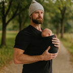 Baby Carrier Shirt - Comfortable Stretchy Support for Newborns 2