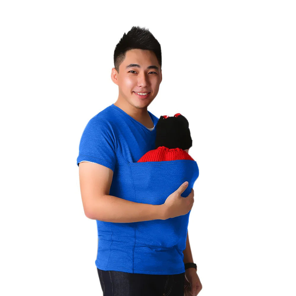 Baby Carrier Shirt - Comfortable Stretchy Support for Newborns 9