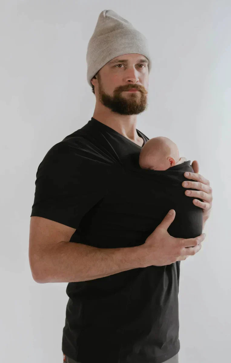 Baby Carrier T-Shirt - Ergonomic Wrap for Comfortable, Hands-Free Use 1