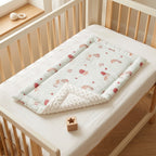 Baby Changing Mat - Soft Linen Portable Diaper Changing Pad 2