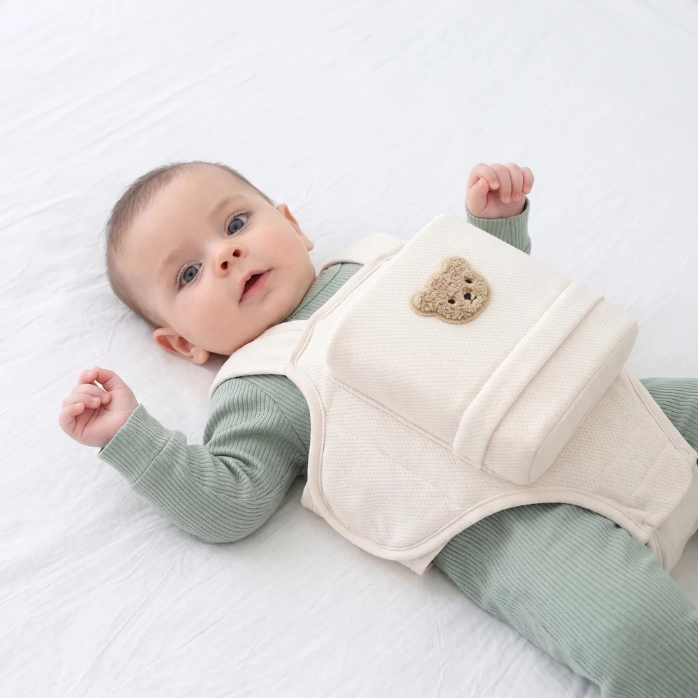 Baby Pillow - Anti-Roll Positioner for Secure, Comfortable Sleep 0