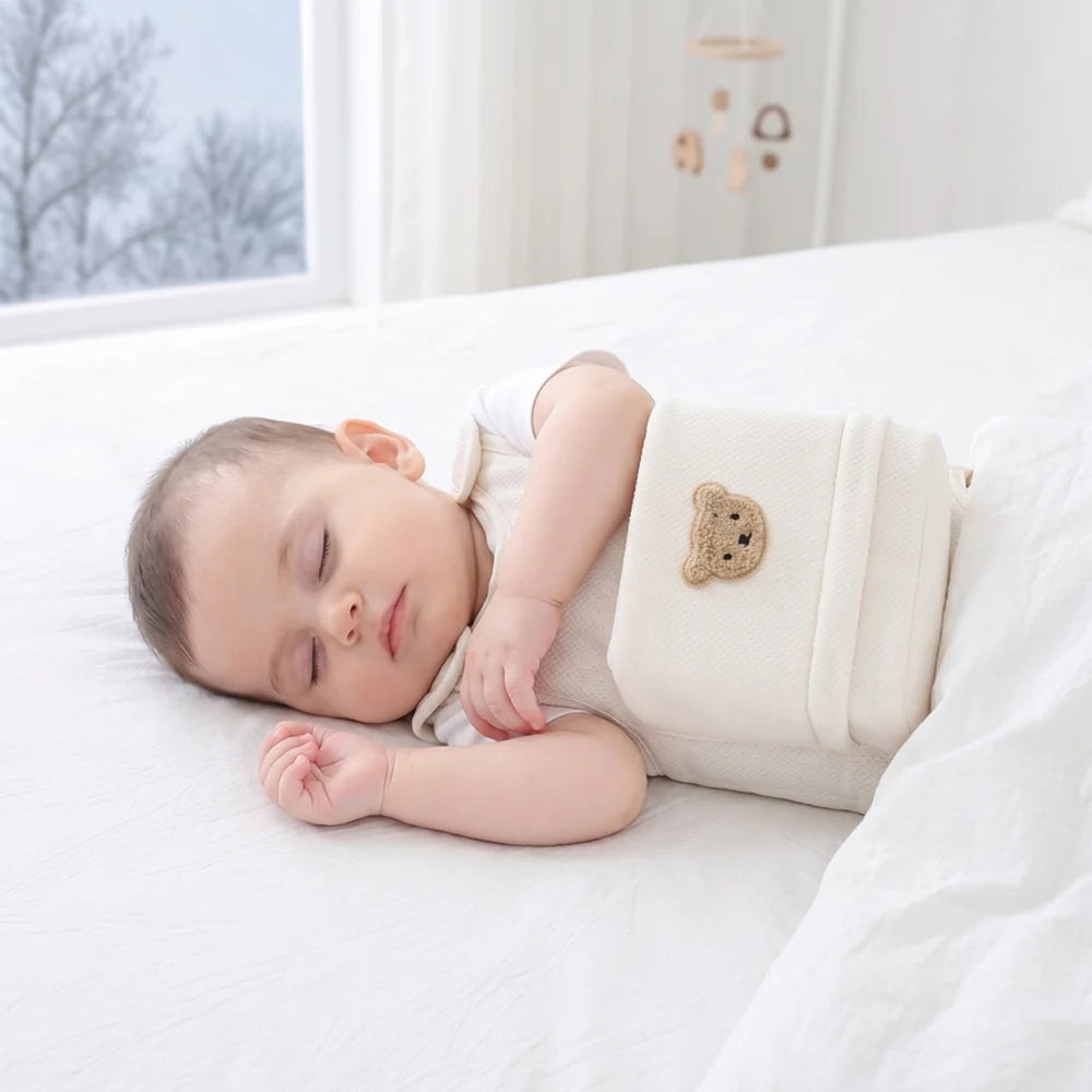 Baby Pillow - Anti-Roll Positioner for Secure, Comfortable Sleep 1