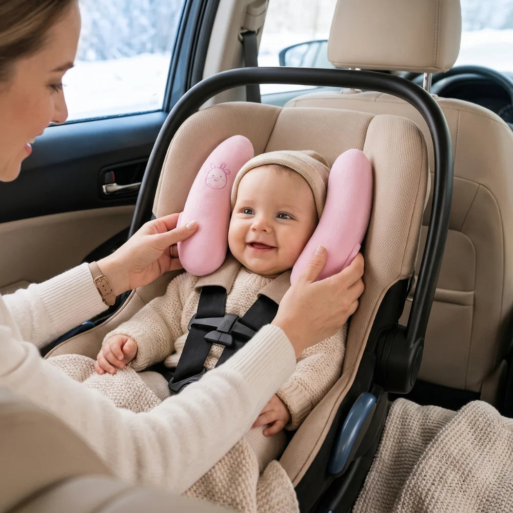 Baby Pillow - Ergonomic Support for Comfortable Infant Cradling 3