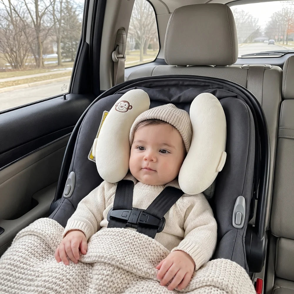 Baby Pillow - Ergonomic Support for Comfortable Infant Cradling 4