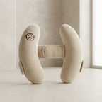 Baby Pillow Ergonomic Design Soft Fabric Lightweight Infant