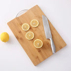 Bamboo Cutting Board - Durable Double-Sided Design for Versatile Use 6