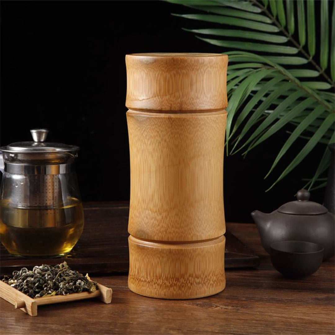 Bamboo Food Storage Container - Eco-Friendly Multi-Purpose Organizer 8