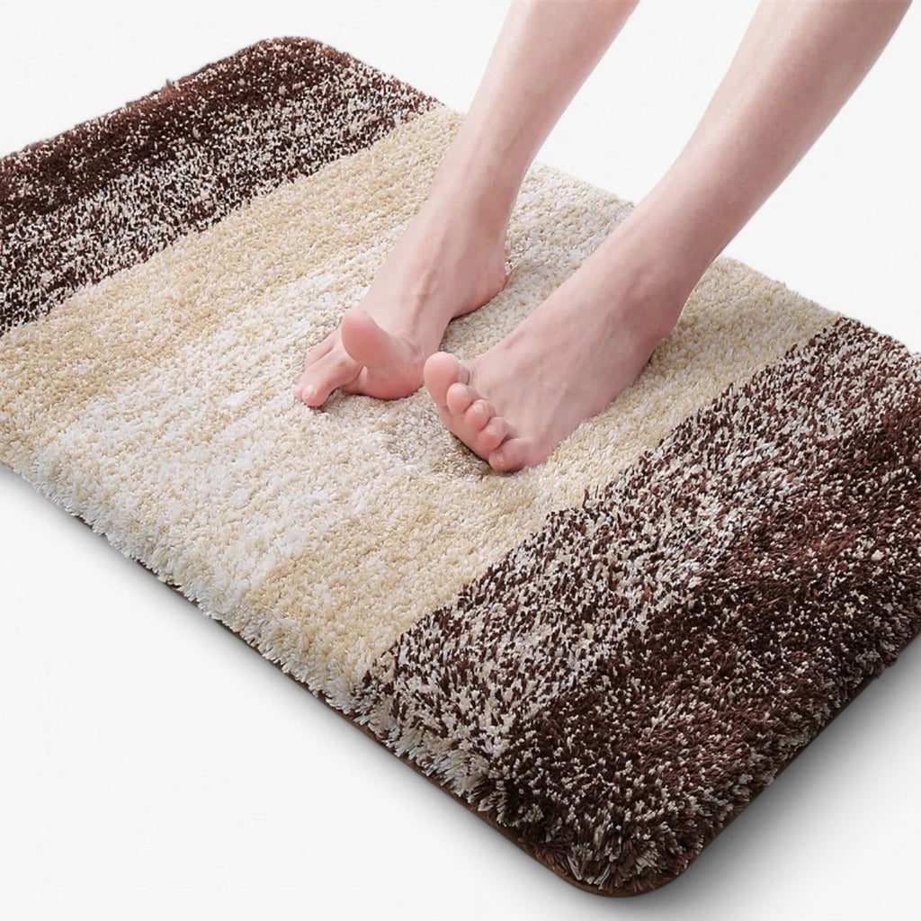 Bath Mat Anti Slip Backing, Quick-Dry Microfibre Comfort & Safety 7