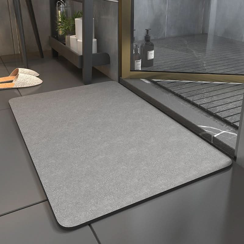 Bath Mat Microfiber Non Slip Machine Washable, Soft, Absorbent Bathroom Rug 3