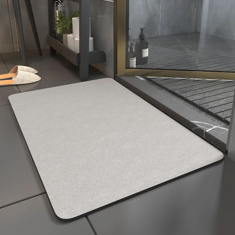 Bath Mat Microfiber Non Slip Machine Washable, Soft, Absorbent Bathroom Rug 5