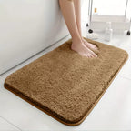 Bath Mat, Non-Slip Backing, Absorbent Fabric, Multiple Sizes 7