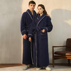 Bathrobe - Cozy Coral Fleece Mens Robe for Year-Round Comfort 3