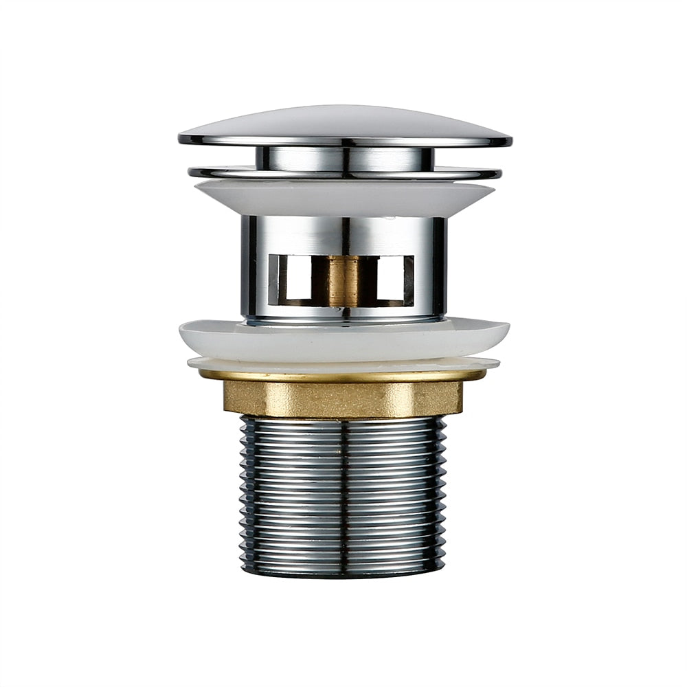 Bathroom Sink Drain Stopper - Elegant Pop Up Design & Easy Use 1