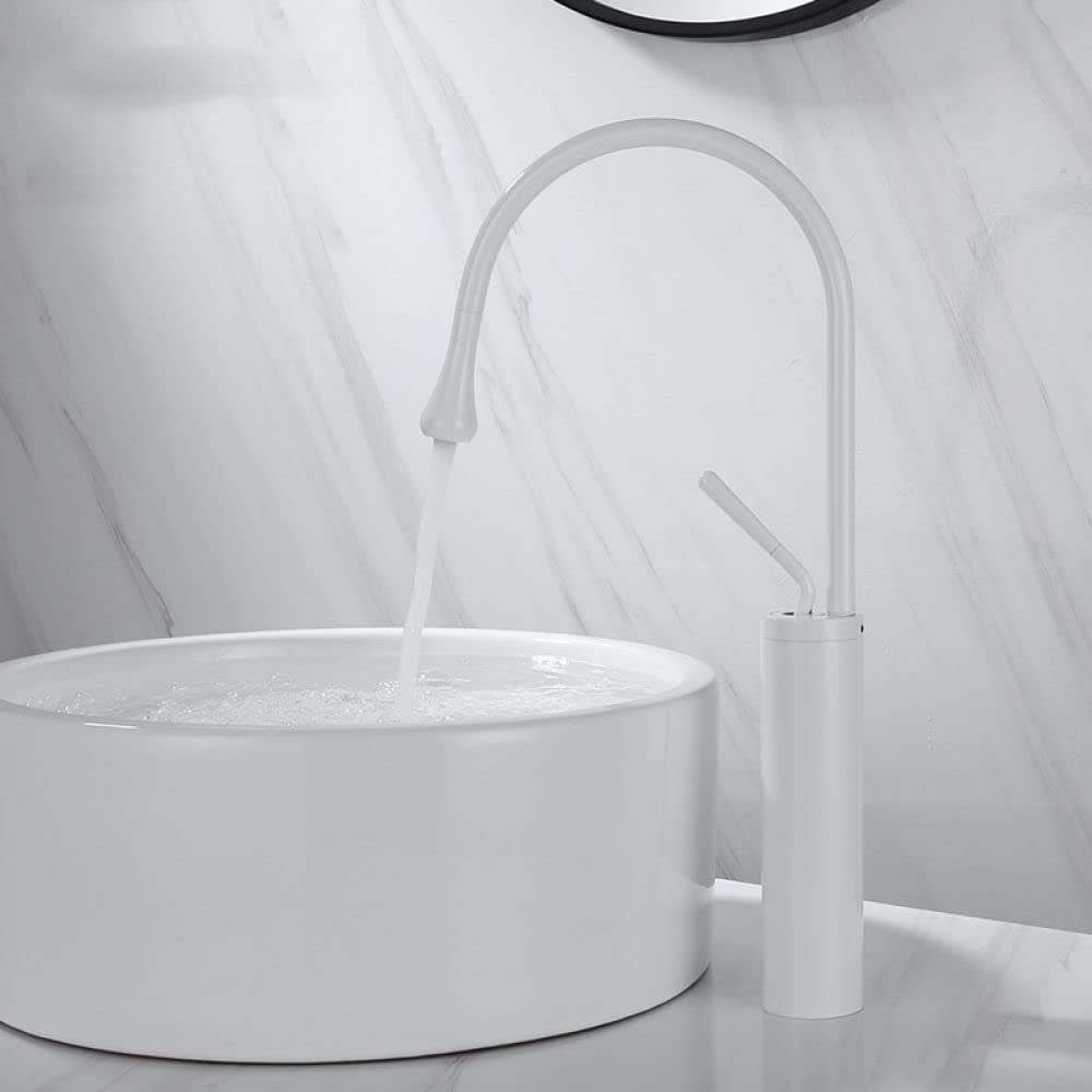 Bathroom Sink Faucet Swivel Spout Waterfall Flow 1