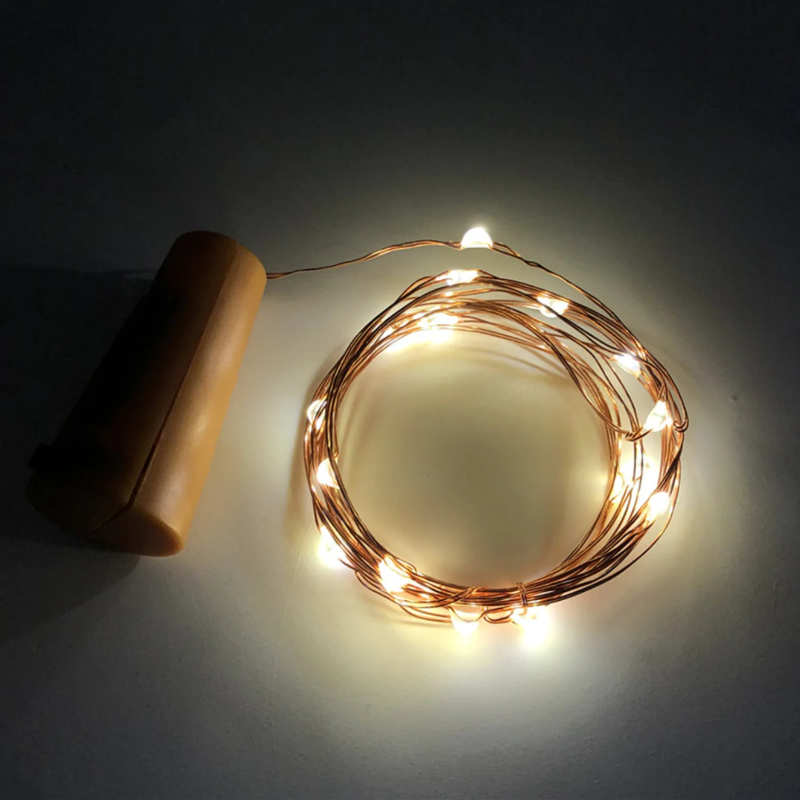 Battery Operated LED String Lights - Flexible Patio & Outdoor Illumination 0