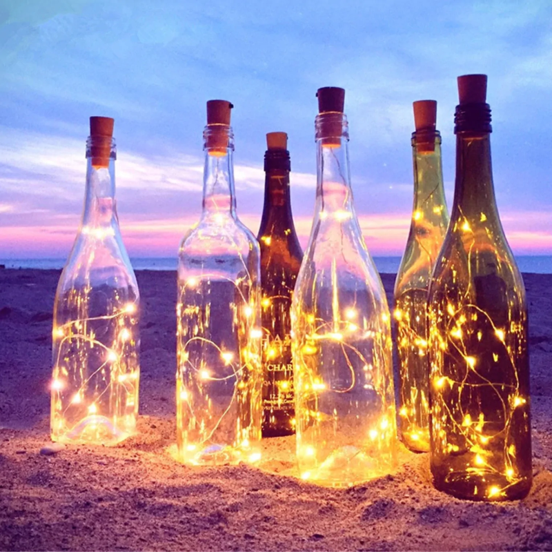 Battery Operated LED String Lights - Flexible Patio & Outdoor Illumination 2