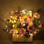 Battery Operated LED String Lights - Flexible Patio & Outdoor Illumination 4