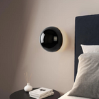 Bauhaus Glass Globe Wall Sconce - Minimalist LED Ambient Light 3