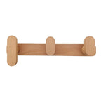 Beech Wall Hooks - Stylish Coat Hooks for Wall, Easy Installation 0