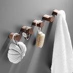 Beech Wood Wall Hook - Stylish Coat Hooks for Organized Spaces 1