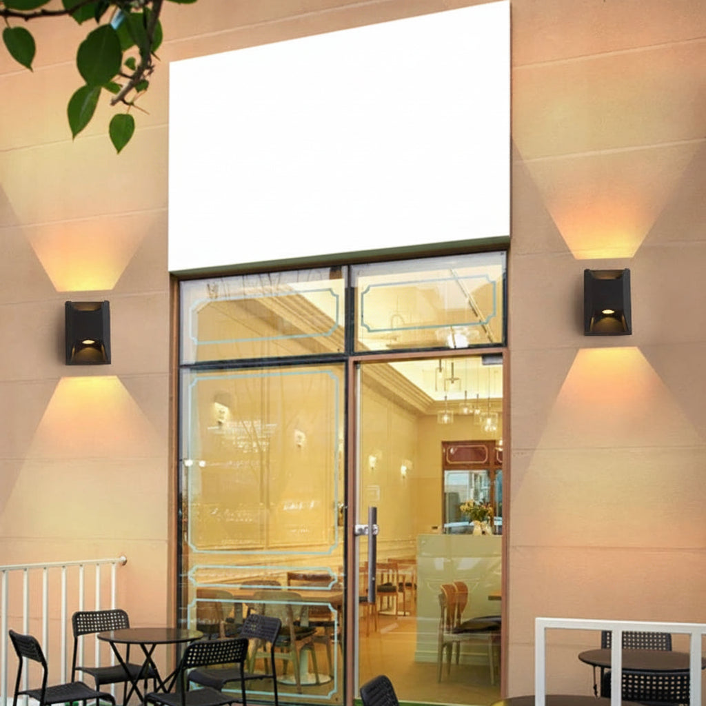 Bi-Directional Outdoor Wall Light - Waterproof Sconce for Modern Spaces 3