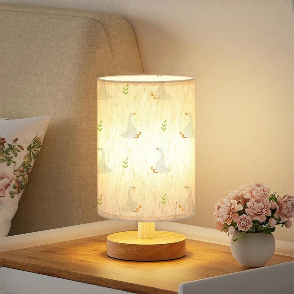 Big Goose LED Desk Lamp - Cozy Ambiance with 3 Color Settings 0