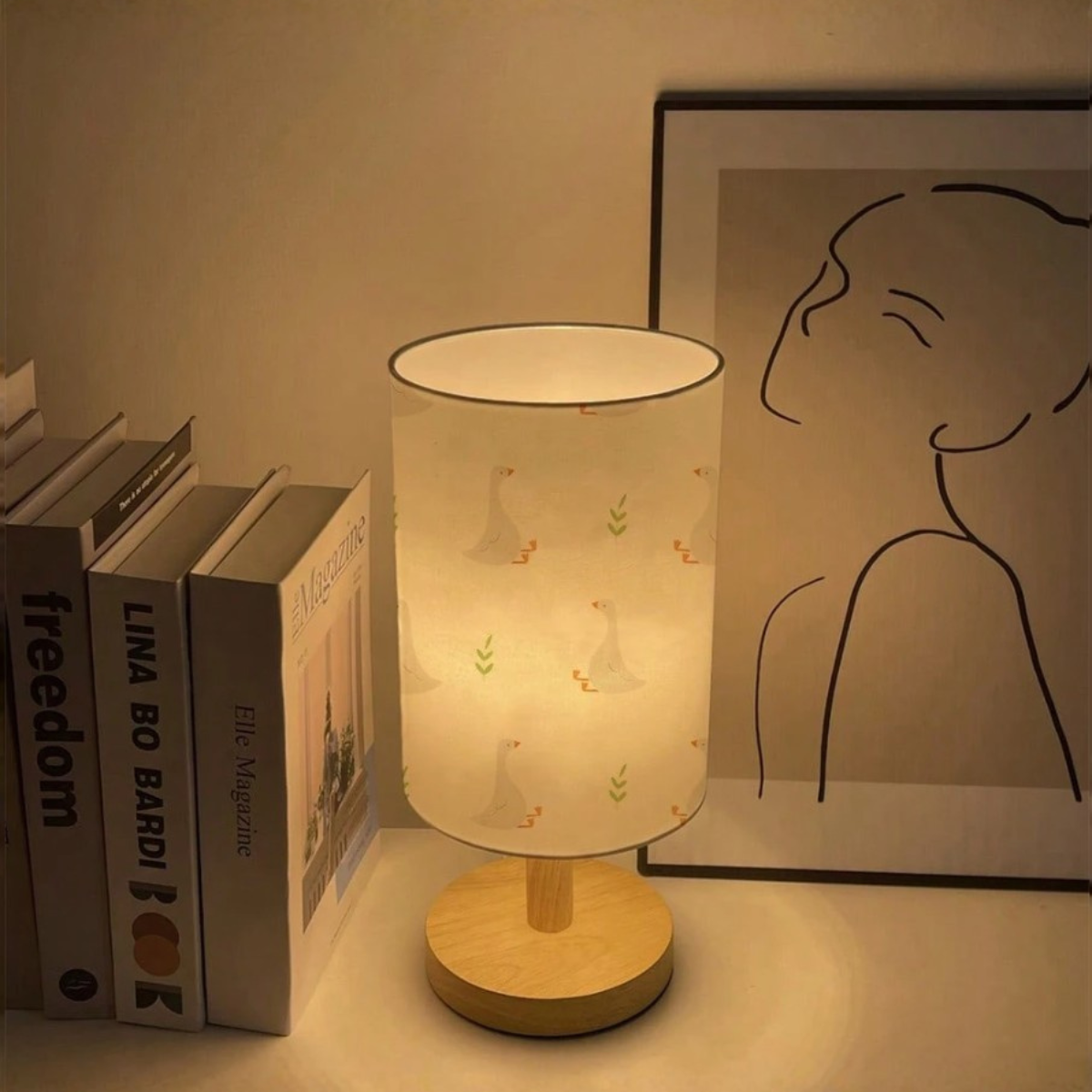 Big Goose LED Desk Lamp - Cozy Ambiance with 3 Color Settings 3