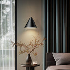 Black Pendant Lamp - Adjustable Cone Shade for Kitchen Pendant Lighting 2