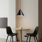 Black Pendant Lamp - Adjustable Cone Shade for Kitchen Pendant Lighting 5